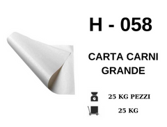 CARTA CARNI GRANDE 25 KG H - 058