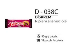 BISKREM RIPIENI ALLE VISCIONE 90GR D - 038C