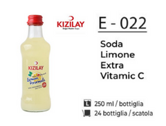 SODA LIMONE EXTRA VITAMIN C 250ML E - 022
