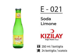 SODA LIMONE 250ML E - 021