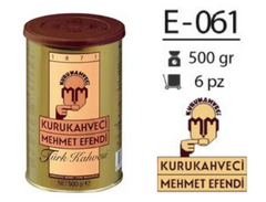 KURUKAHVECI MEHMET EFENDI CAFFE 500GR E - 061