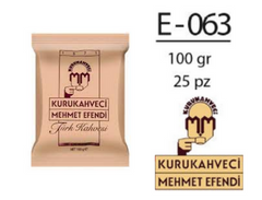 KURUKAHVECI MEHMET EFENDI CAFFE 100GR E - 063