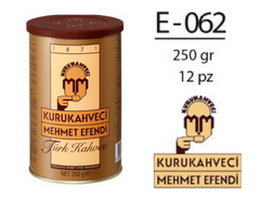 KURUKAHVECI MEHMET EFENDI CAFFE 250GR E - 062