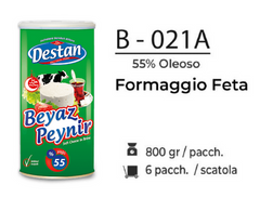 FORMAGGIO FETA %55 OLEOSO 800 GR B - 021A