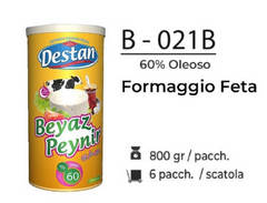 FORMAGGIO FETA %60 OLEOSO 800 GR B - 021B