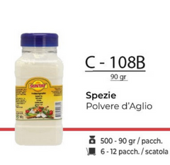 SPEZIE POLVERE D'AGLIO 90GR C - 108B