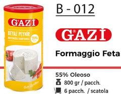 FORMAGGIO FETA %55 OLEOSO 800 GR B - 012