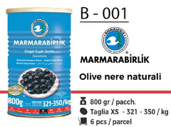 OLIVE NERE NATURALI 800 GR B - 001