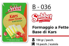 FORMAGGIO A FETTE BASE DI KARS 150 GR B - 036
