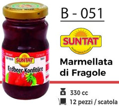 MARMELLATA DI FRAGOLE 330 CC B - 051