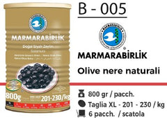 OLIVE NERE NATURALI 800 GR B - 005