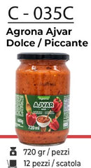 AGRONA AJVAR DOLCE / PICCANTE 720 GR C - 035C