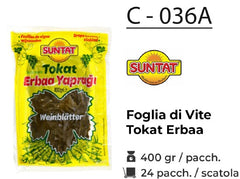 FOGLIA DI VITE TOKAT ERBAA 400 GR C - 036A