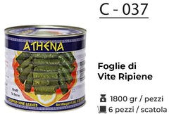 FOGLIE DI VITE RIPIENE 1800 GR C - 037
