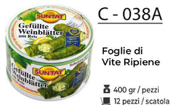 FOGLIE DI VITE RIPIENE 400 GR C - 038A