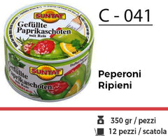 PEPERONI RIPIENI 350 GR C - 041
