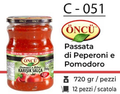 PASSATA DI PEPERONI E POMODORO 720 GR C - 051