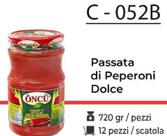PASSATA DI PEPERONI DOLCE 720 GR C - 052B