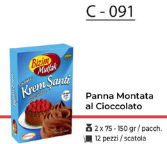 PANNA MONTATA AL CIOCCOLATO 2X 75 - 150GR C - 091