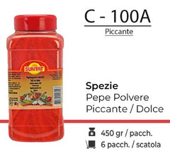 SPEZIE PEPE POLVERE PICCANTE 450GR C - 100A