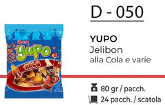 YUPO JELIBON ALLA COLA E VARIE 80GR D - 050