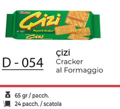 CIZI CRACKER AL FORMAGGIO 65GR D - 054