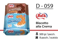 BISCOTTO ALLA CREMA 500GR D - 059