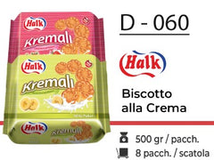 BISCOTTO ALLA CREMA 500GR D - 060