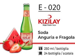 SODA ANGURIA E FRAGOLA 250ML E - 020