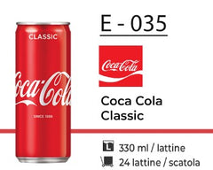 COCA COLA CLASSIC 330ML E - 035
