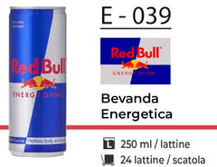 BEVANDA ENERGETICA 250ML E - 039