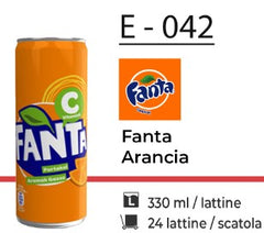 FANTA ARANCIA 330ML E - 042