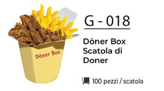 DONER BOX SCATOLA DI DONER 100PZ G - 018