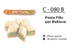 PASTA FILLO PER BAKLAVA 470GR C - 080B