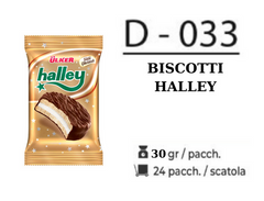 HALLEY BISCOTTI 30GR D - 033