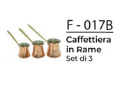 CAFFETTIERA IN RAME F - 017B