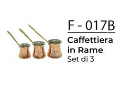 CAFFETTIERA IN RAME F - 017B