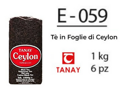 TANAY TE IN FOGLIE DI CEYLON 1KG E - 059