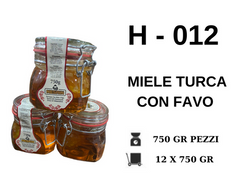 MIELE TURCA CON FAVO 750 GR H - 012