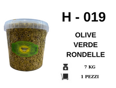OLIVE VERDE RONDELLE 7 KG H - 019