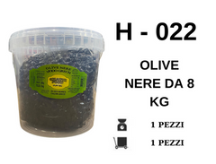 OLIVE NERE 8 KG H - 022