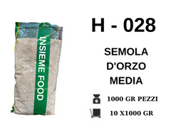 SEMOLA D'ORZO MEDIA 1000 GR H - 028