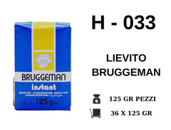 LIEVITO BRUGGEMAN 125 GR H - 033