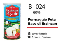 FORMAGGIO FETA BASE DI ERZINCAN %60 OLEOSO 800 GR B - 024