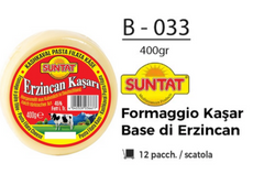 FORMAGGIO KASAR BASE DI ERZINCAN 400 GR B - 033
