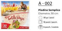 PIADINE SEMPLICE 30 CM A - 002