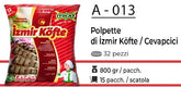 POLPETTE DI IZMIR KOFTE / CEVAPCICI 32 PEZZI A - 013