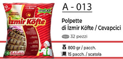 POLPETTE DI IZMIR KOFTE / CEVAPCICI 32 PEZZI A - 013
