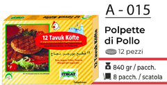 POLPETTE DI POLLO 12 PEZZI A - 015