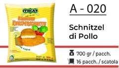 SCHNITZEL DI POLLO 700 GR A - 020